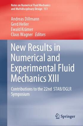 Dillmann / Wagner / Heller | New Results in Numerical and Experimental Fluid Mechanics XIII | Buch | 978-3-030-79560-3 | sack.de