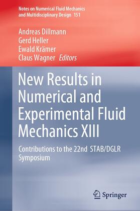 Dillmann / Heller / Krämer | New Results in Numerical and Experimental Fluid Mechanics XIII | E-Book | sack.de