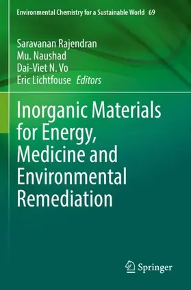 Rajendran / Lichtfouse / Naushad |  Inorganic Materials for Energy, Medicine and Environmental Remediation | Buch |  Sack Fachmedien