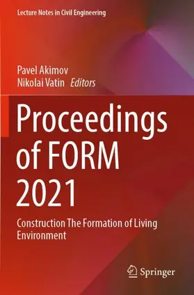 Vatin / Akimov |  Proceedings of FORM 2021 | Buch |  Sack Fachmedien