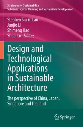 Lau / Lu / Li |  Design and Technological Applications in Sustainable Architecture | Buch |  Sack Fachmedien