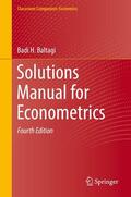 Baltagi |  Solutions Manual for Econometrics | eBook | Sack Fachmedien