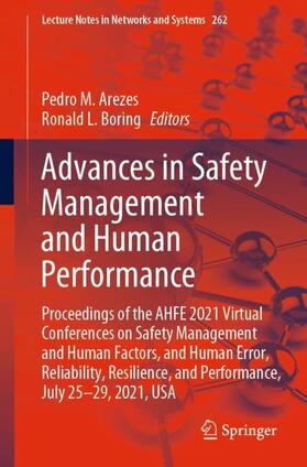 Boring / Arezes |  Advances in Safety Management and Human Performance | Buch |  Sack Fachmedien