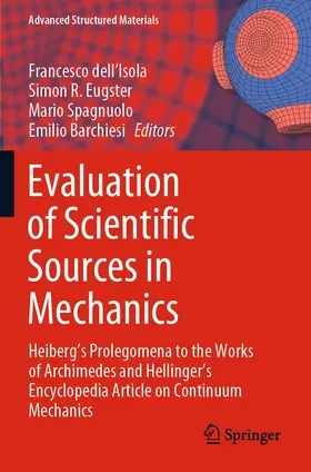 dell'Isola / Barchiesi / Eugster |  Evaluation of Scientific Sources in Mechanics | Buch |  Sack Fachmedien