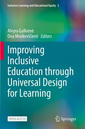 Galkiene / Monkeviciene |  Improving Inclusive Education through Universal Design for Learning | Buch |  Sack Fachmedien