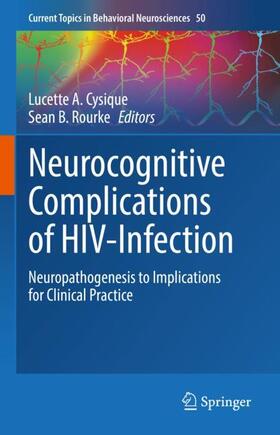 Rourke / Cysique | Neurocognitive Complications of HIV-Infection | Buch | 978-3-030-80758-0 | sack.de