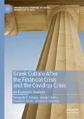 Petrakis / Kafka / Kostis |  Greek Culture After the Financial Crisis and the Covid-19 Crisis | eBook | Sack Fachmedien