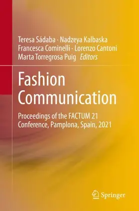 Sádaba / Kalbaska / Torregrosa Puig |  Fashion Communication | Buch |  Sack Fachmedien