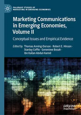 Anning-Dorson / Hinson / Coffie |  Marketing Communications in Emerging Economies, Volume II | eBook | Sack Fachmedien