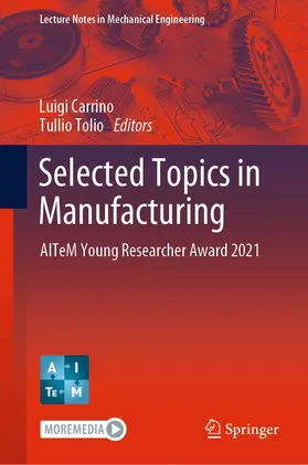 Carrino / Tolio |  Selected Topics in Manufacturing | eBook | Sack Fachmedien