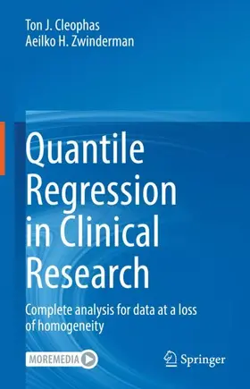 Zwinderman / Cleophas |  Quantile Regression in Clinical Research | Buch |  Sack Fachmedien