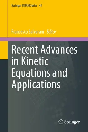 Salvarani |  Recent Advances in Kinetic Equations and Applications | Buch |  Sack Fachmedien