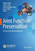Gobbi / Dallo / Lane |  Joint Function Preservation | Buch |  Sack Fachmedien