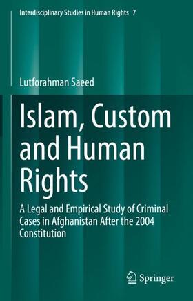 Saeed | Islam, Custom and Human Rights | Buch | 978-3-030-83085-4 | sack.de