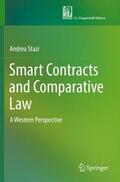 Stazi |  Smart Contracts and Comparative Law | Buch |  Sack Fachmedien