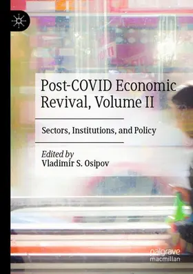 Osipov |  Post-COVID Economic Revival, Volume II | Buch |  Sack Fachmedien