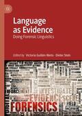 Stein / Guillén-Nieto |  Language as Evidence | Buch |  Sack Fachmedien
