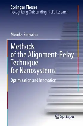 Snowdon |  Methods of the Alignment-Relay Technique for Nanosystems | Buch |  Sack Fachmedien