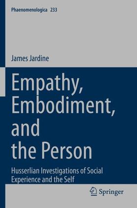 Jardine |  Empathy, Embodiment, and the Person | Buch |  Sack Fachmedien