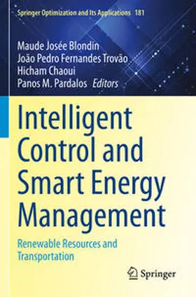 Blondin / Pardalos / Fernandes Trovão |  Intelligent Control and Smart Energy Management | Buch |  Sack Fachmedien
