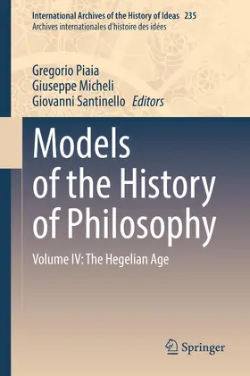 Piaia / Santinello / Micheli |  Models of the History of Philosophy | Buch |  Sack Fachmedien