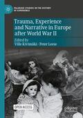 Leese / Kivimäki |  Trauma, Experience and Narrative in Europe after World War II | Buch |  Sack Fachmedien