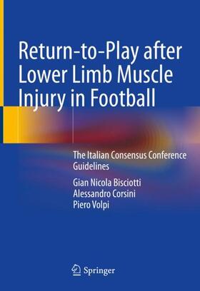 Bisciotti / Volpi / Corsini | Return-to-Play after Lower Limb Muscle Injury in Football | Buch | 978-3-030-84949-8 | sack.de