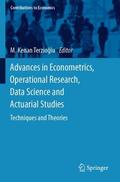 Terzioglu / Terzioglu |  Advances in Econometrics, Operational Research, Data Science and Actuarial Studies | Buch |  Sack Fachmedien