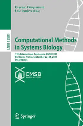 Cinquemani / Paulevé | Computational Methods in Systems Biology | E-Book | www.sack.de