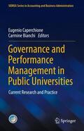 Bianchi / Caperchione |  Governance and Performance Management in Public Universities | Buch |  Sack Fachmedien