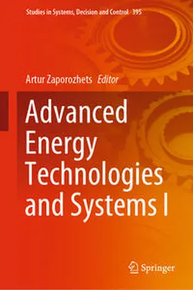 Zaporozhets |  Advanced Energy Technologies and Systems I | eBook | Sack Fachmedien