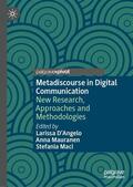 D'Angelo / Maci / Mauranen |  Metadiscourse in Digital Communication | Buch |  Sack Fachmedien
