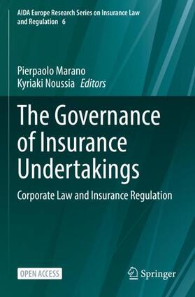 Noussia / Marano | The Governance of Insurance Undertakings | Buch | 978-3-030-85819-3 | sack.de