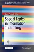 Piroddi |  Special Topics in Information Technology | Buch |  Sack Fachmedien