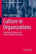 Sackmann |  Culture in Organizations | Buch |  Sack Fachmedien