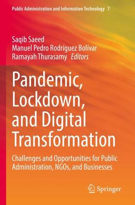Saeed / Thurasamy / Rodríguez Bolívar | Pandemic, Lockdown, and Digital Transformation | Buch | 978-3-030-86276-3 | sack.de