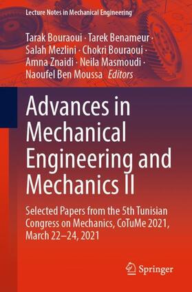 Bouraoui / Benameur / Mezlini |  Advances in Mechanical Engineering and Mechanics II | Buch |  Sack Fachmedien