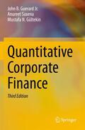 Guerard Jr. / Gültekin / Saxena |  Quantitative Corporate Finance | Buch |  Sack Fachmedien