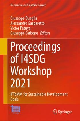 Quaglia / Carbone / Gasparetto |  Proceedings of I4SDG Workshop 2021 | Buch |  Sack Fachmedien