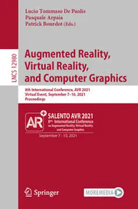 De Paolis / Arpaia / Bourdot |  Augmented Reality, Virtual Reality, and Computer Graphics | eBook | Sack Fachmedien