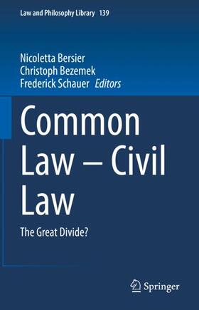 Bersier / Schauer / Bezemek | Common Law ¿ Civil Law | Buch | sack.de