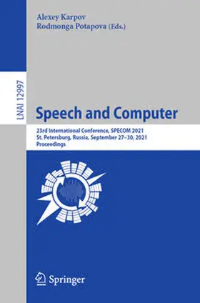 Karpov / Potapova |  Speech and Computer | eBook | Sack Fachmedien