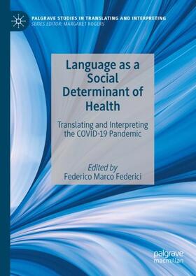 Federici |  Language as a Social Determinant of Health | Buch |  Sack Fachmedien