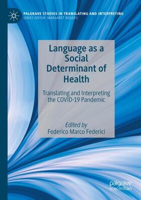 Federici |  Language as a Social Determinant of Health | Buch |  Sack Fachmedien
