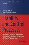 Golovkina / Smirnov |  Stability and Control Processes | Buch |  Sack Fachmedien