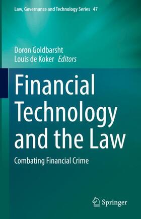 de Koker / Goldbarsht | Financial Technology and the Law | Buch | 978-3-030-88035-4 | sack.de