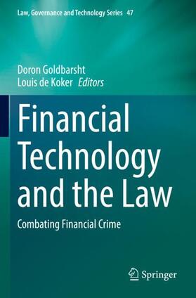 de Koker / Goldbarsht | Financial Technology and the Law | Buch | 978-3-030-88038-5 | sack.de