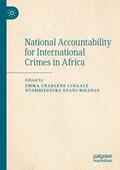 Dyani-Mhango / Lubaale |  National Accountability for International Crimes in Africa | Buch |  Sack Fachmedien