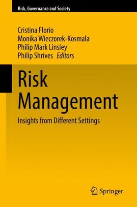 Florio / Shrives / Wieczorek-Kosmala | Risk Management | Buch | 978-3-030-88373-7 | sack.de