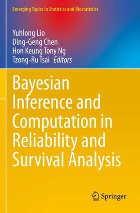 Lio / Tsai / Chen |  Bayesian Inference and Computation in Reliability and Survival Analysis | Buch |  Sack Fachmedien